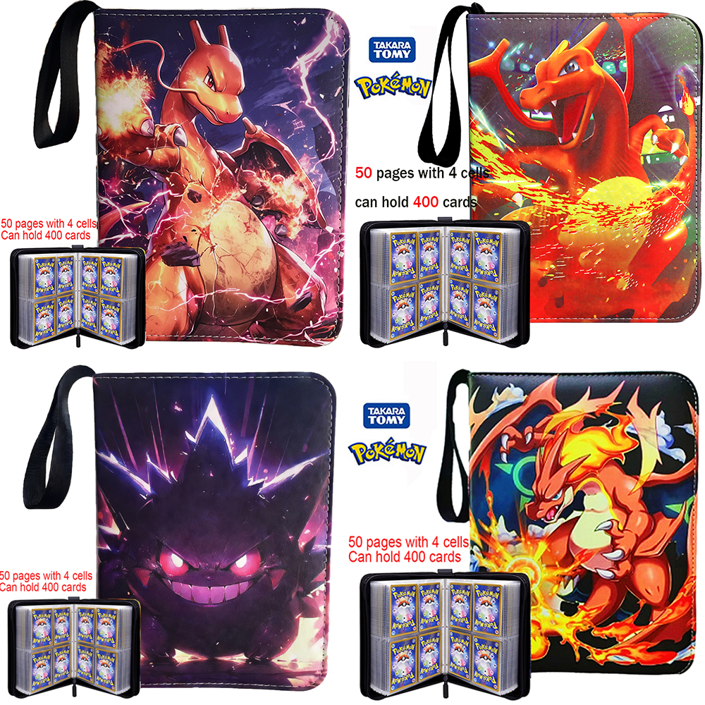 Pokemon Binder Card - #2026 New Pokemone Card Album PU