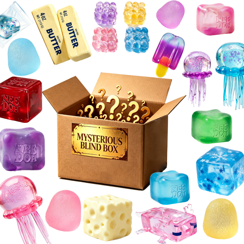 Mystery Box Blind Bag - Surprise Blind Box NeeDoh Nice Cube