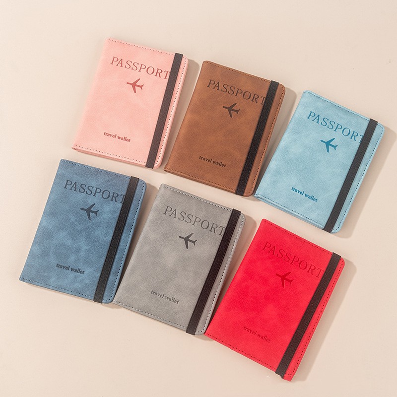Card Top Loader - Passport Holder Travel Wallet RFID Blocking