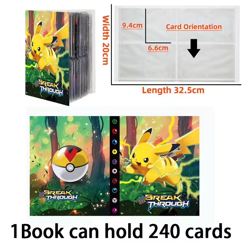 ……^ NEW For Pokemon Cards Albu - Pokemon Binder Card incelemesi ve fiyatı