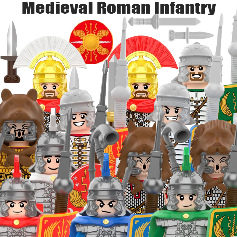 MOC Medieval Military Roman In - Lego Minifigure Holder incelemesi ve fiyatı