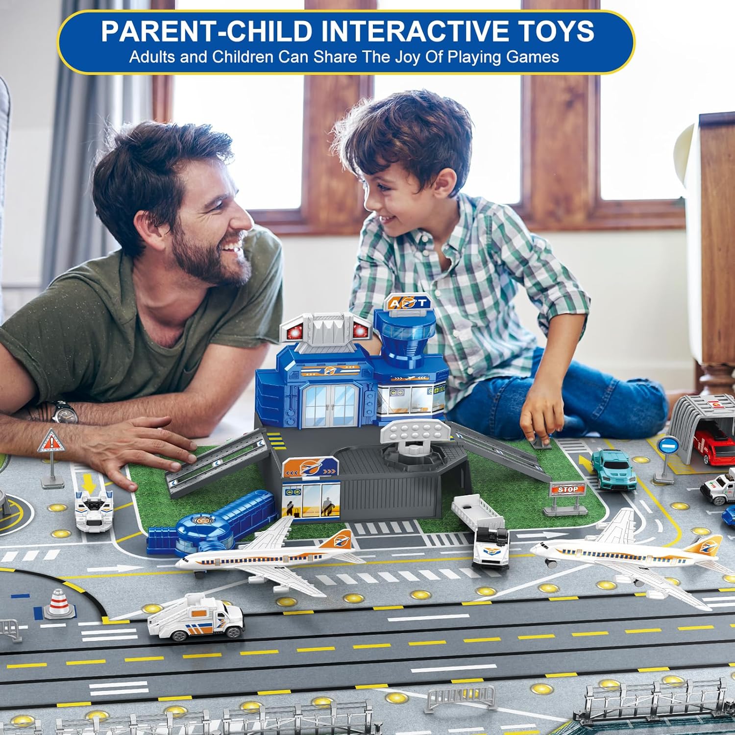 Children's Airport Scene Toy S - Model Airplane Plastic incelemesi ve fiyatı