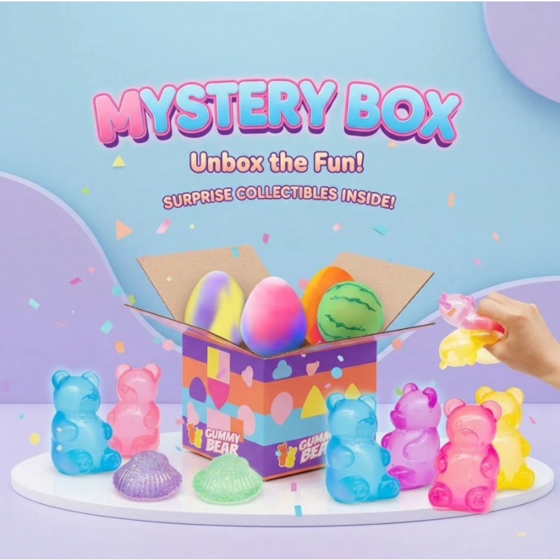 Blind Box Squishy Toy – 3 Rand - Mystery Box Blind Bag incelemesi ve fiyatı
