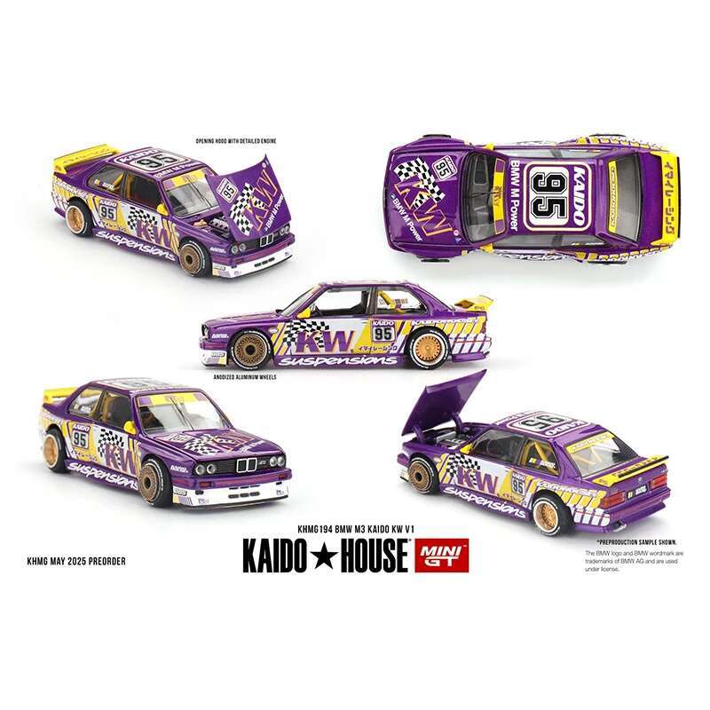 KHMG 194 1:64 BMW M3 Kaido KW  - Die Cast Car 1 64 incelemesi ve fiyatı