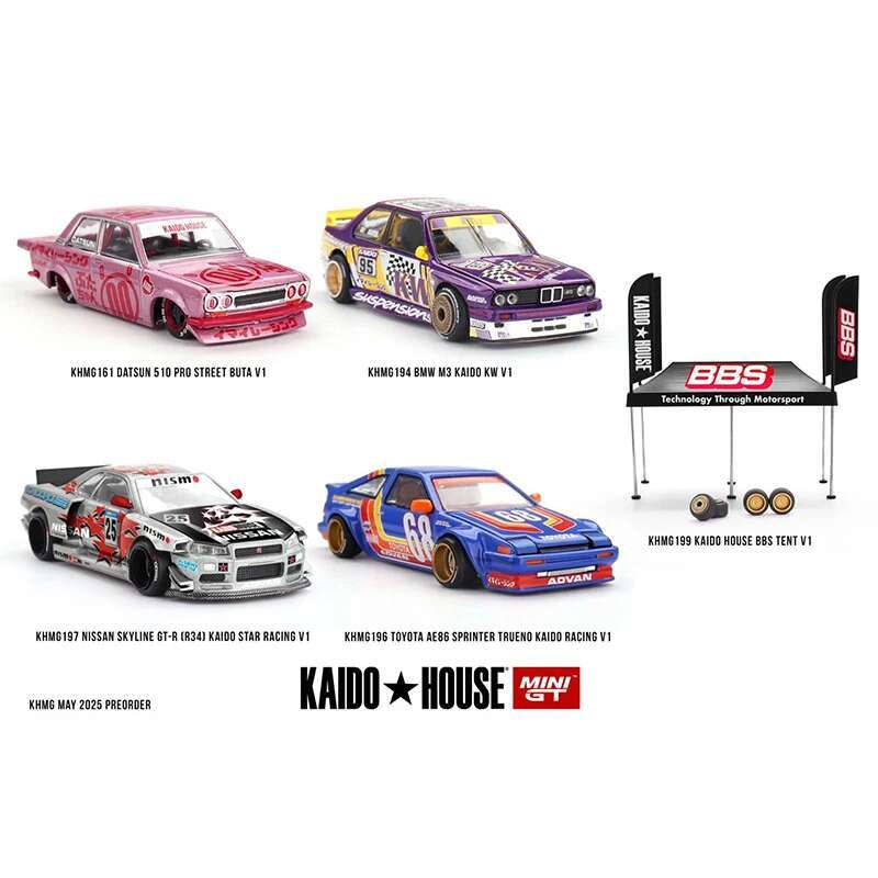 KHMG 194 1:64 BMW M3 Kaido KW  - Die Cast Car 1 64 incelemesi ve fiyatı