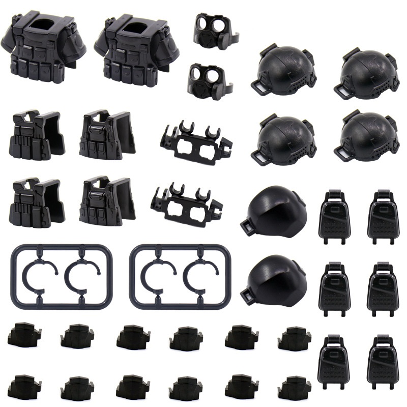 MOC Military Weapons SWAT City - Lego Minifigure Holder incelemesi ve fiyatı