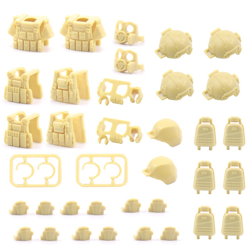 MOC Military Weapons SWAT City - Lego Minifigure Holder incelemesi ve fiyatı