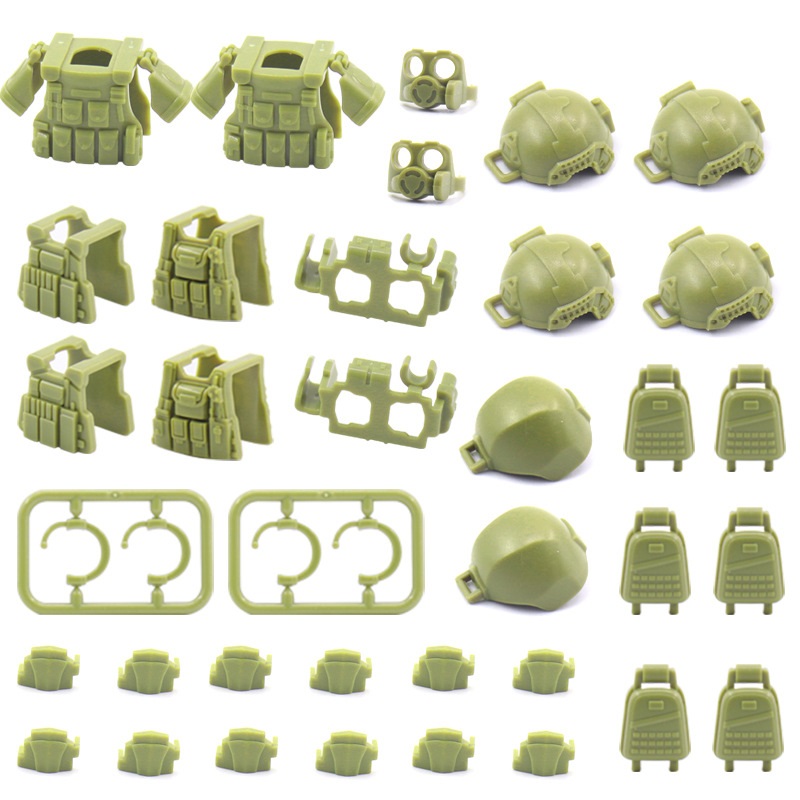 MOC Military Weapons SWAT City - Lego Minifigure Holder incelemesi ve fiyatı