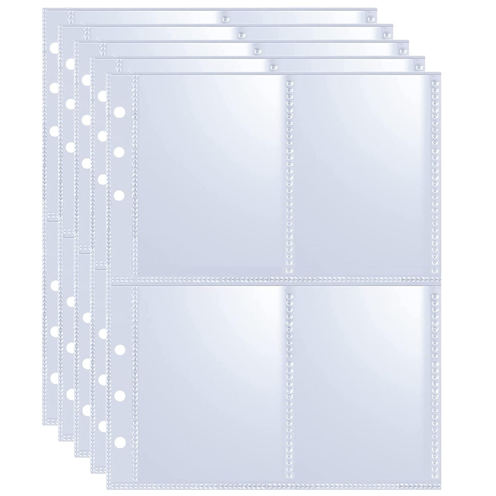 4 Pockets Photo Card Sleeves B - Trading Card Binder incelemesi ve fiyatı