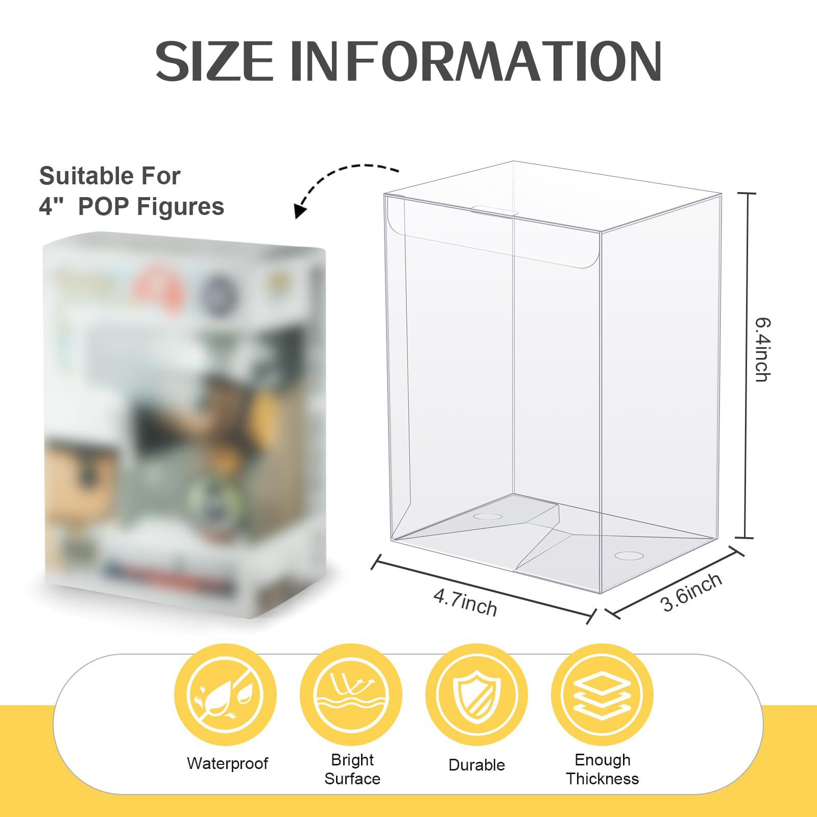 Protectors Case Compatible wit - Funko Pop Protector incelemesi ve fiyatı