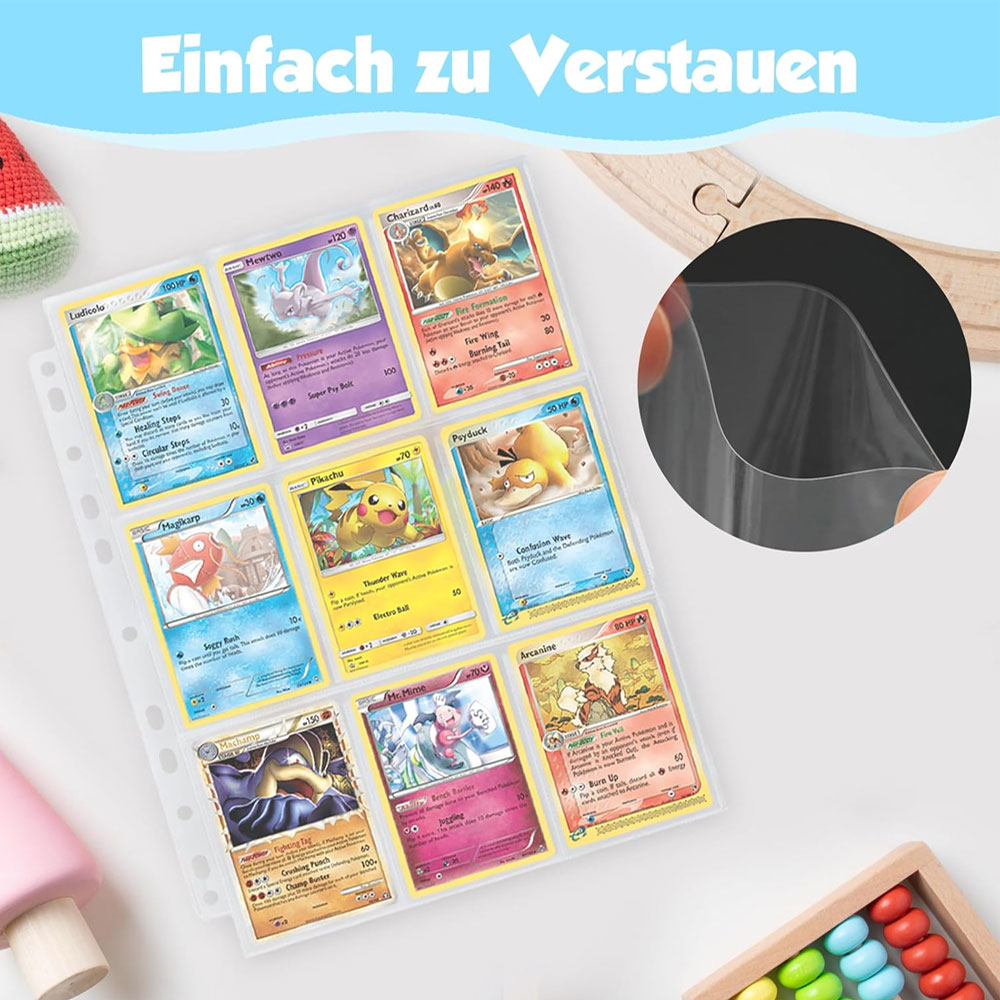 90 pockets trading card sleeve - Trading Card Binder incelemesi ve fiyatı