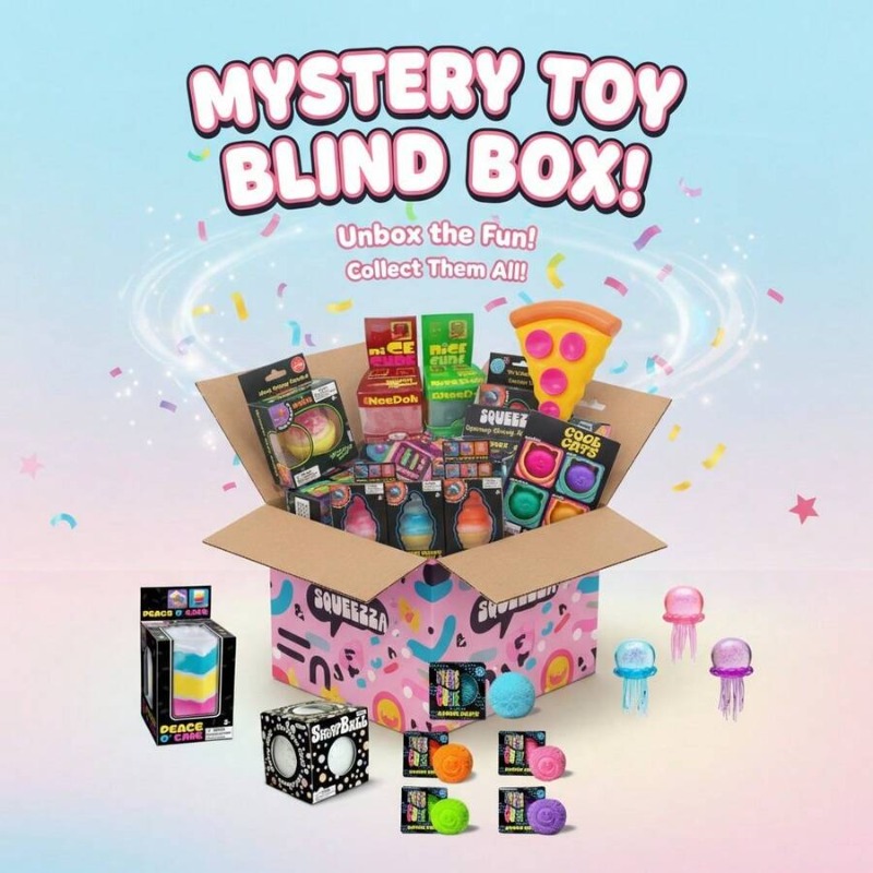 Cute Food & Ocean Squishy Blin - Mystery Box Blind Bag incelemesi ve fiyatı