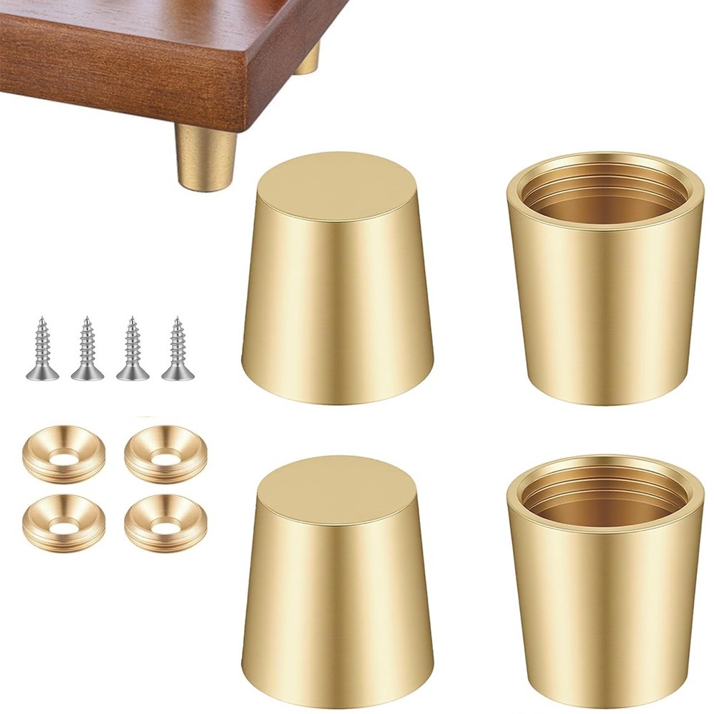 4pcs Brass Cutting Board Feet  - Display Risers Set incelemesi ve fiyatı