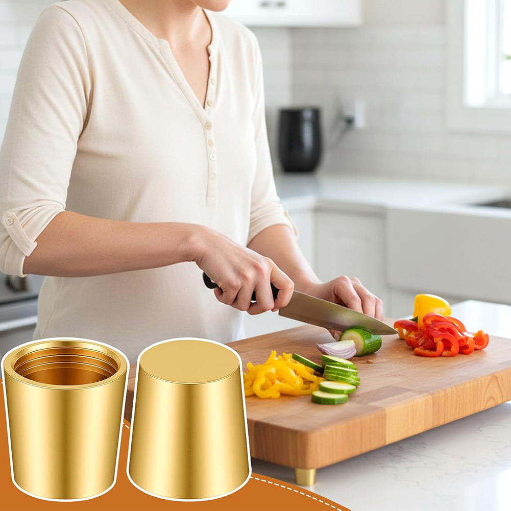 4pcs Brass Cutting Board Feet  - Display Risers Set incelemesi ve fiyatı