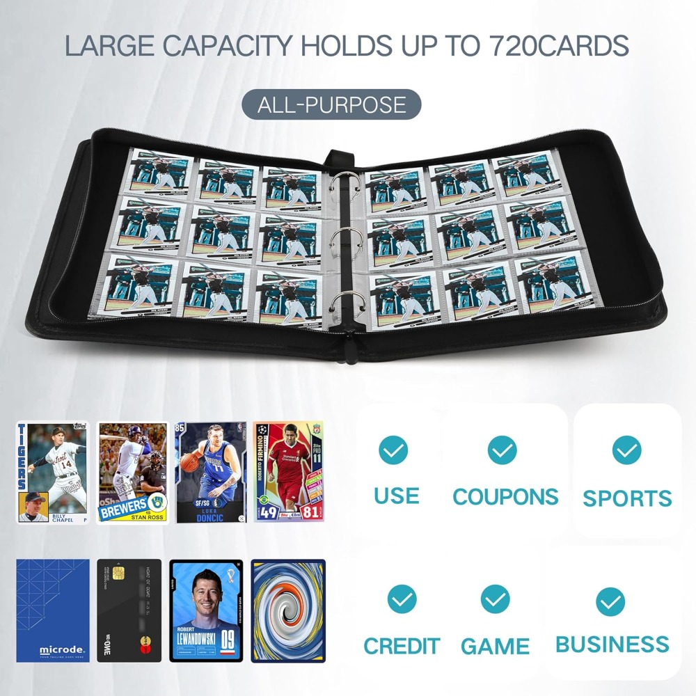 Premium 720 Double Sided Pocke - Trading Card Binder incelemesi ve fiyatı
