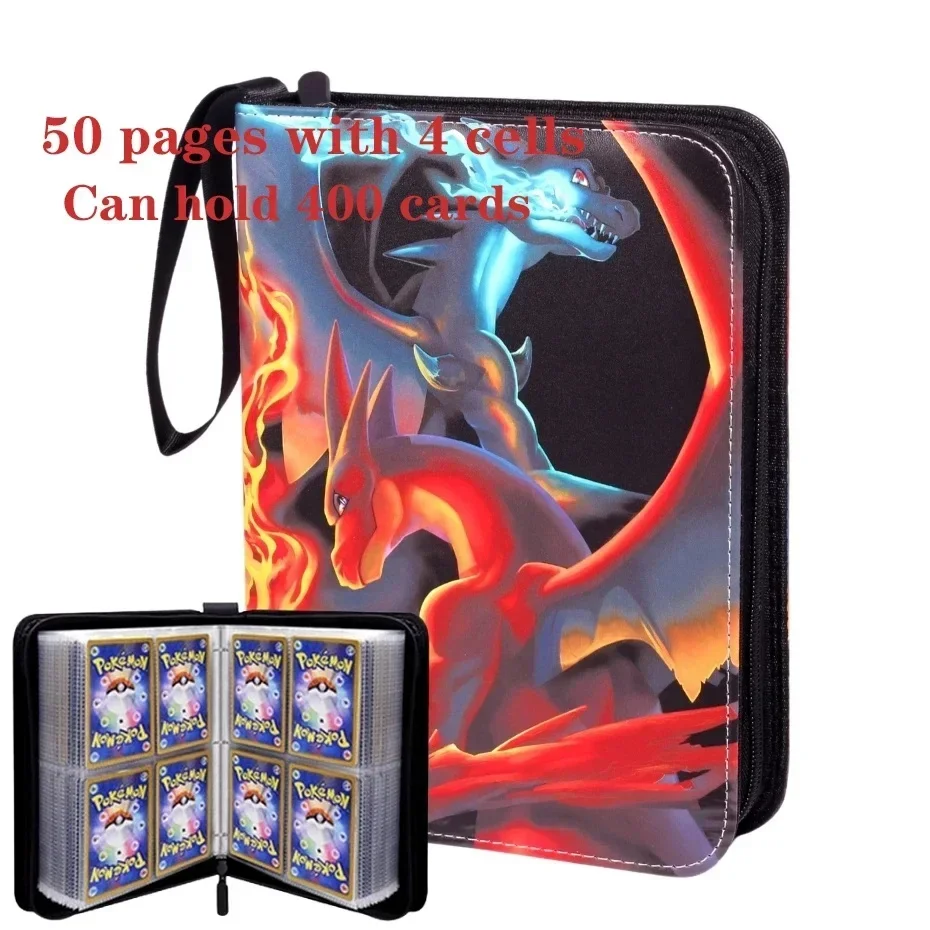 IN STOCK-- 400PCS Album Binder - Pokemon Binder Card incelemesi ve fiyatı