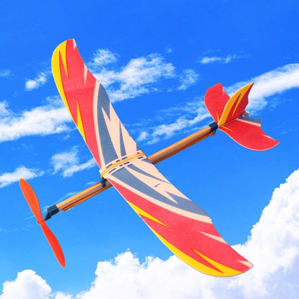 5/10Pcs Rubber Band Powered Ai - Model Airplane Plastic incelemesi ve fiyatı