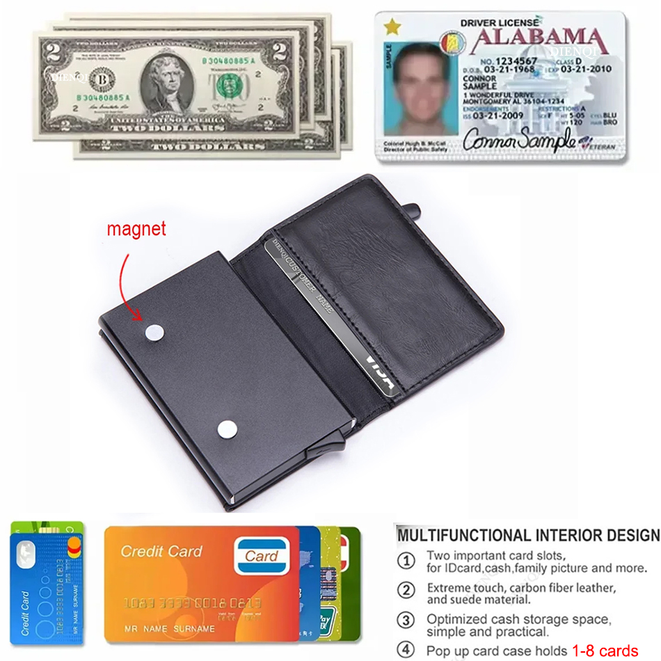 RFID Blocking Card Wallet Magn - Card Top Loader incelemesi ve fiyatı