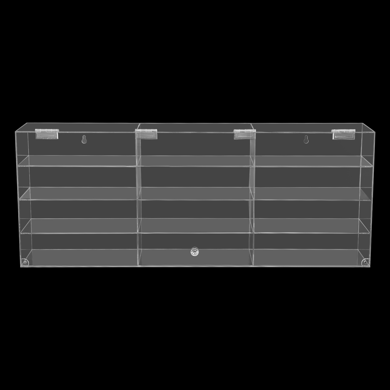 4 Tiers Wall Mounted Toy Displ - Display Case Acrylic incelemesi ve fiyatı