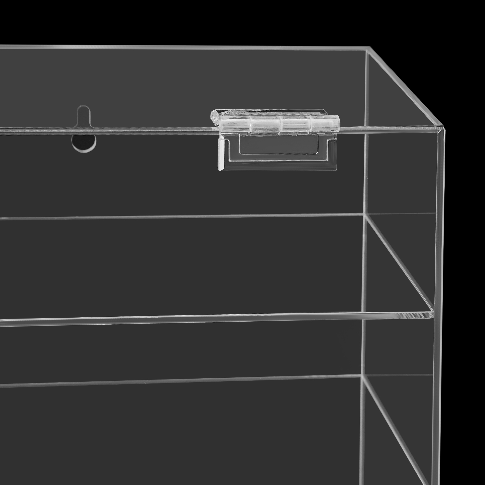 4 Tiers Wall Mounted Toy Displ - Display Case Acrylic incelemesi ve fiyatı
