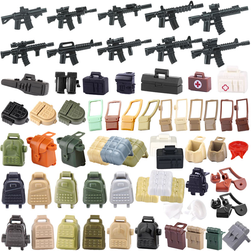 Military Figure Weapons Access - Lego Minifigure Holder incelemesi ve fiyatı