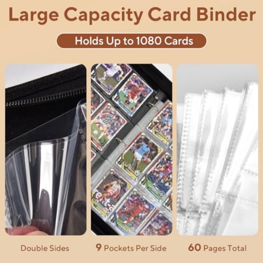 Card Binder, 1080 Pockets Trad - Trading Card Binder incelemesi ve fiyatı