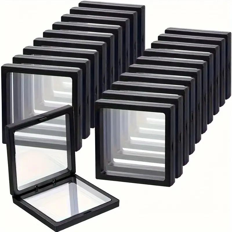 20Pcs Clearview 3D Floating Di - Display Case Acrylic incelemesi ve fiyatı