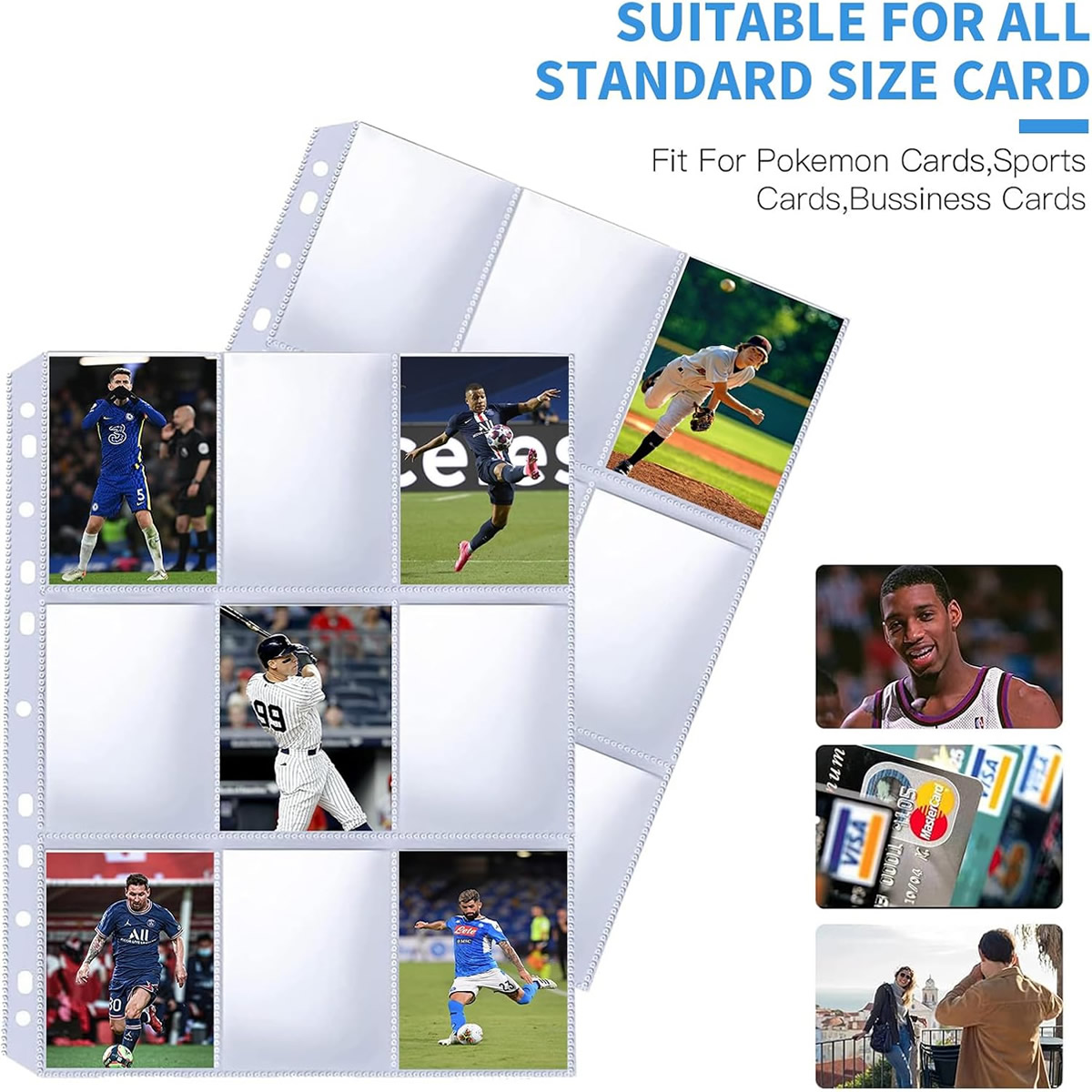 50 Pack 9 Pocket Card Sleeves  - Pokemon Binder Card incelemesi ve fiyatı