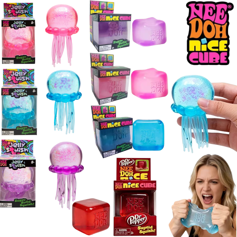 Schylling Nee Doh Jellyfish &  - Fidget Cube Original incelemesi ve fiyatı