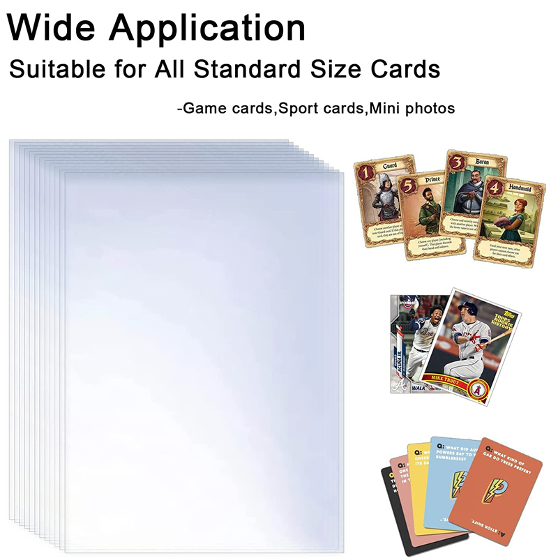 100-600pcs Card Sleeves Hard S - Pokemon Binder Card incelemesi ve fiyatı