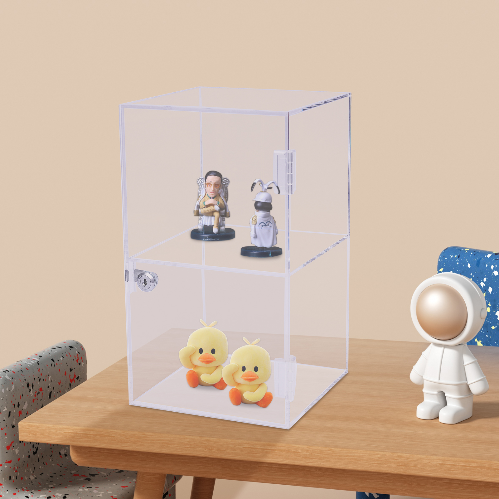 Transparent Acrylic 20x20x35cm - Display Case Acrylic incelemesi ve fiyatı
