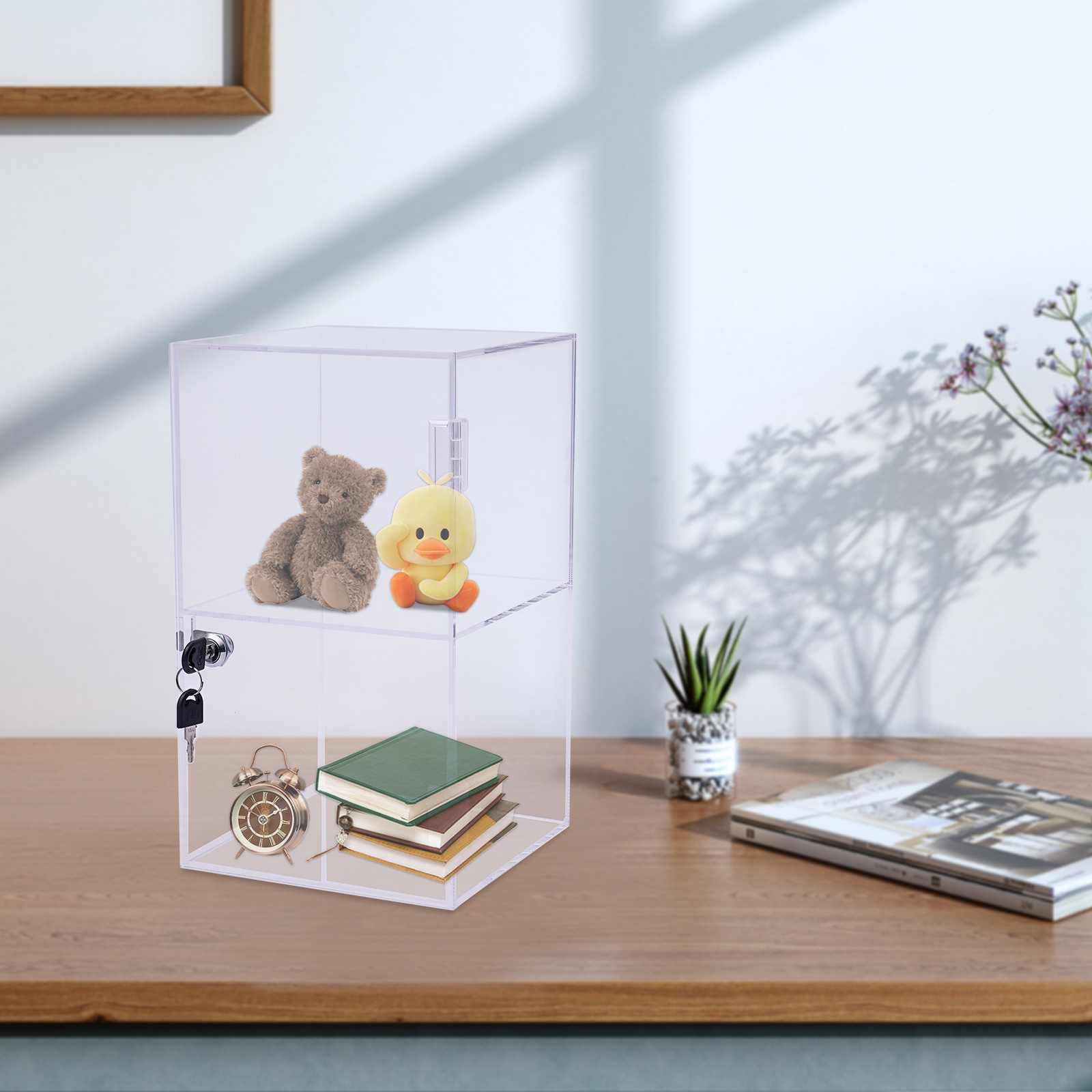 Transparent Acrylic 20x20x35cm - Display Case Acrylic incelemesi ve fiyatı