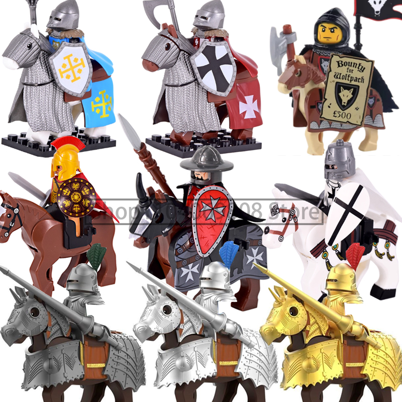 Medieval Soldier Figures Build - Lego Minifigure Holder incelemesi ve fiyatı