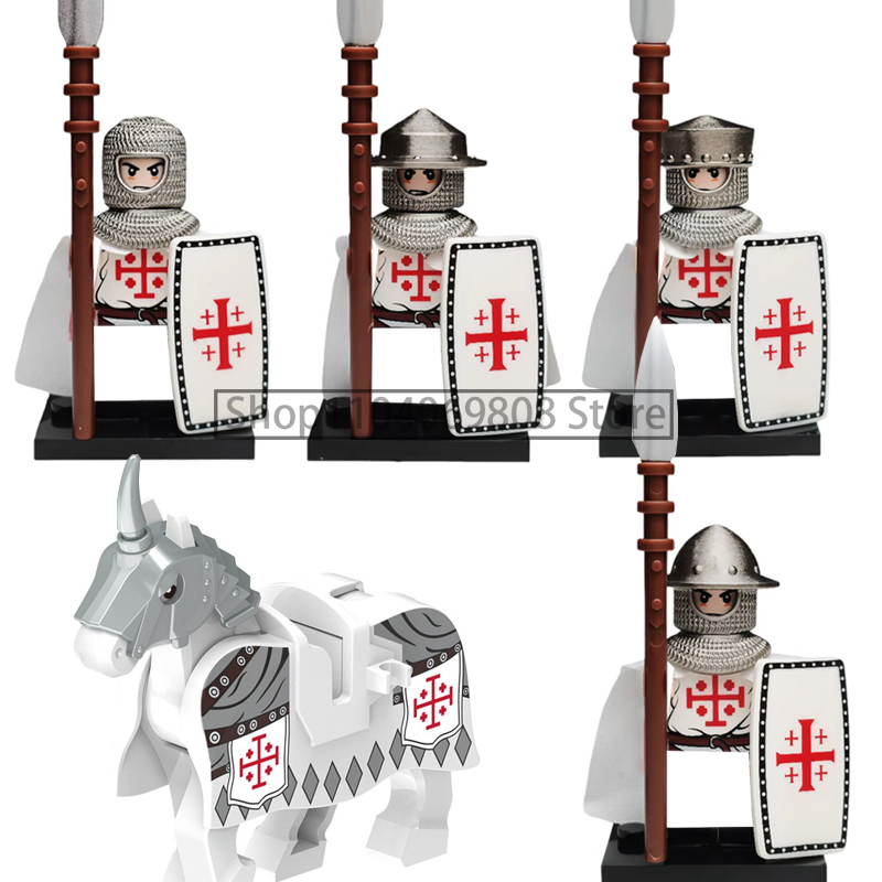 Medieval Soldier Figures Build - Lego Minifigure Holder incelemesi ve fiyatı