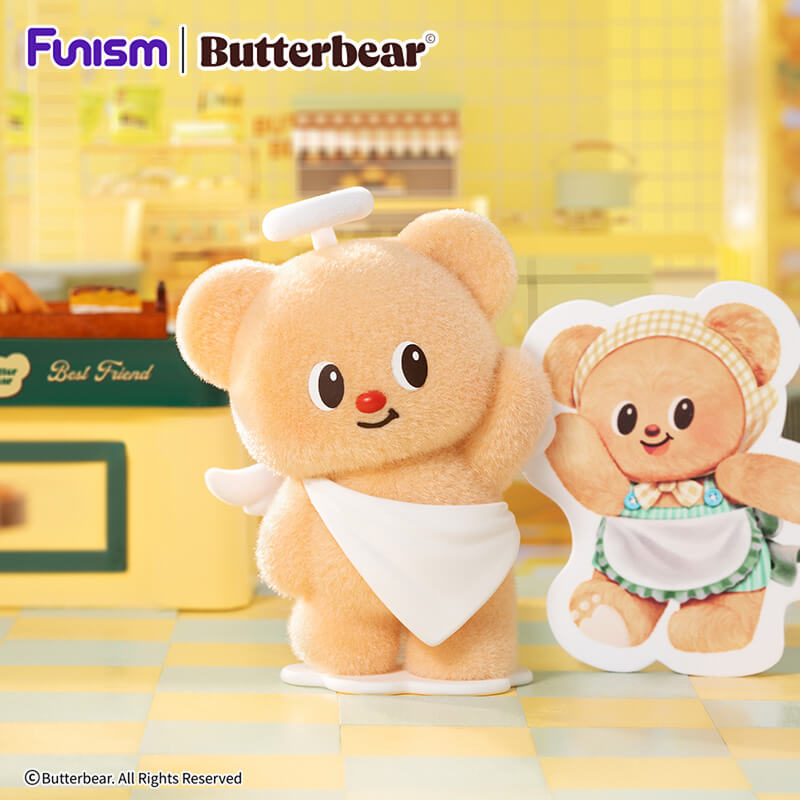 FUNISM Butterbear Happy Day Se - Vinyl Figure Blank incelemesi ve fiyatı