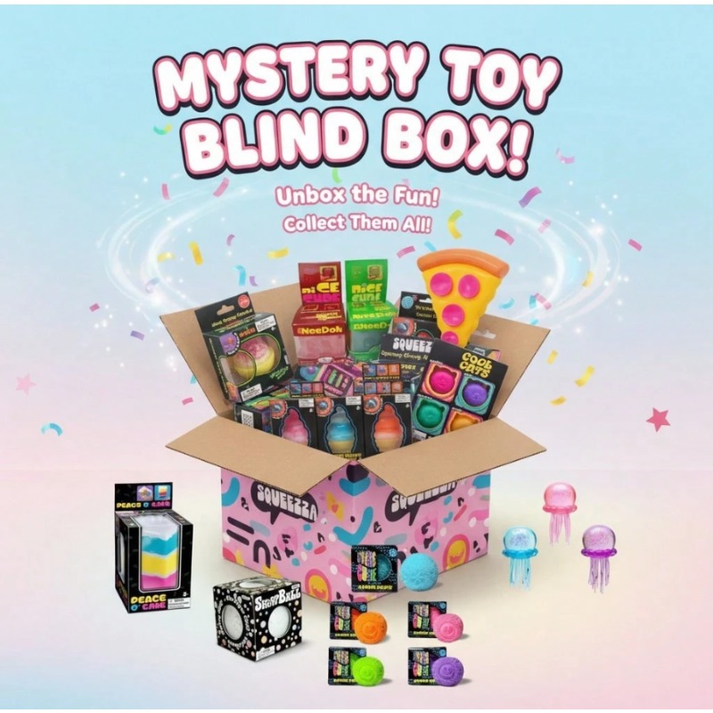 Cute Food & Ocean Squishy Blin - Mystery Box Blind Bag incelemesi ve fiyatı