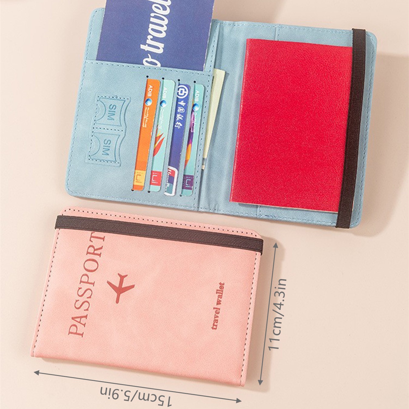 Passport Holder Travel Wallet  - Card Top Loader incelemesi ve fiyatı